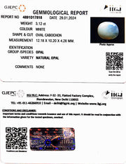 3.12/CT Natural Fire Opal with Govt. Lab Certificate-4551